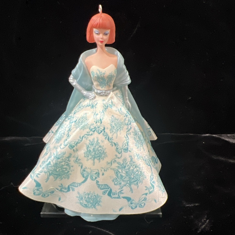 Hallmark Keepsake 2012 Mattel‎ Provencale Barbie Doll Christmas Ornament 4.5"